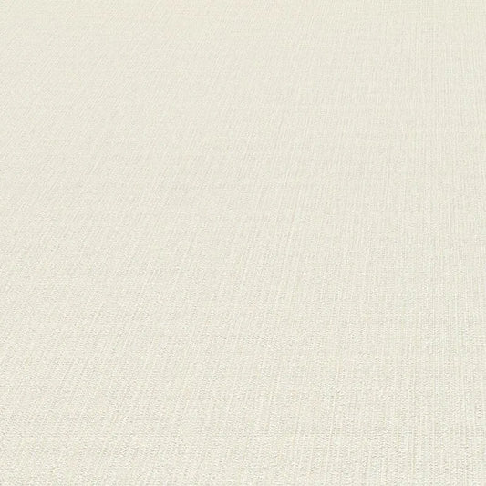 Samples - Erismann Soft Loom Plain Texture Cream Wallpaper Sample - 10542-14 - 60484846