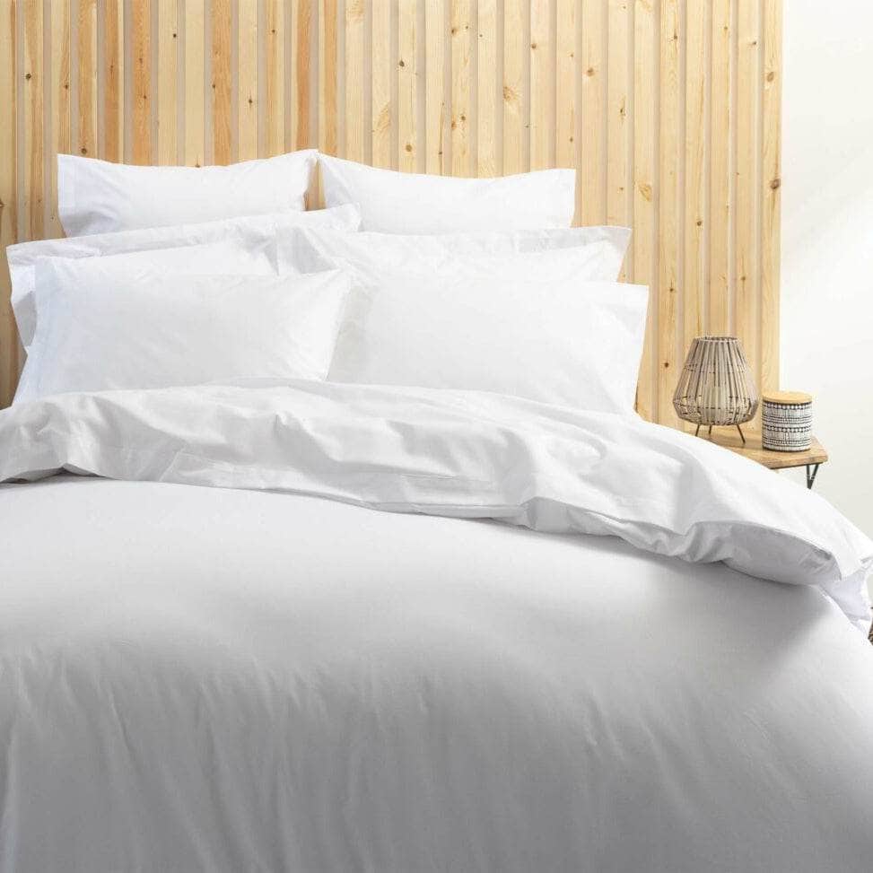 Homeware - 200 Count Polycotton Duvet Cover - Cloud -