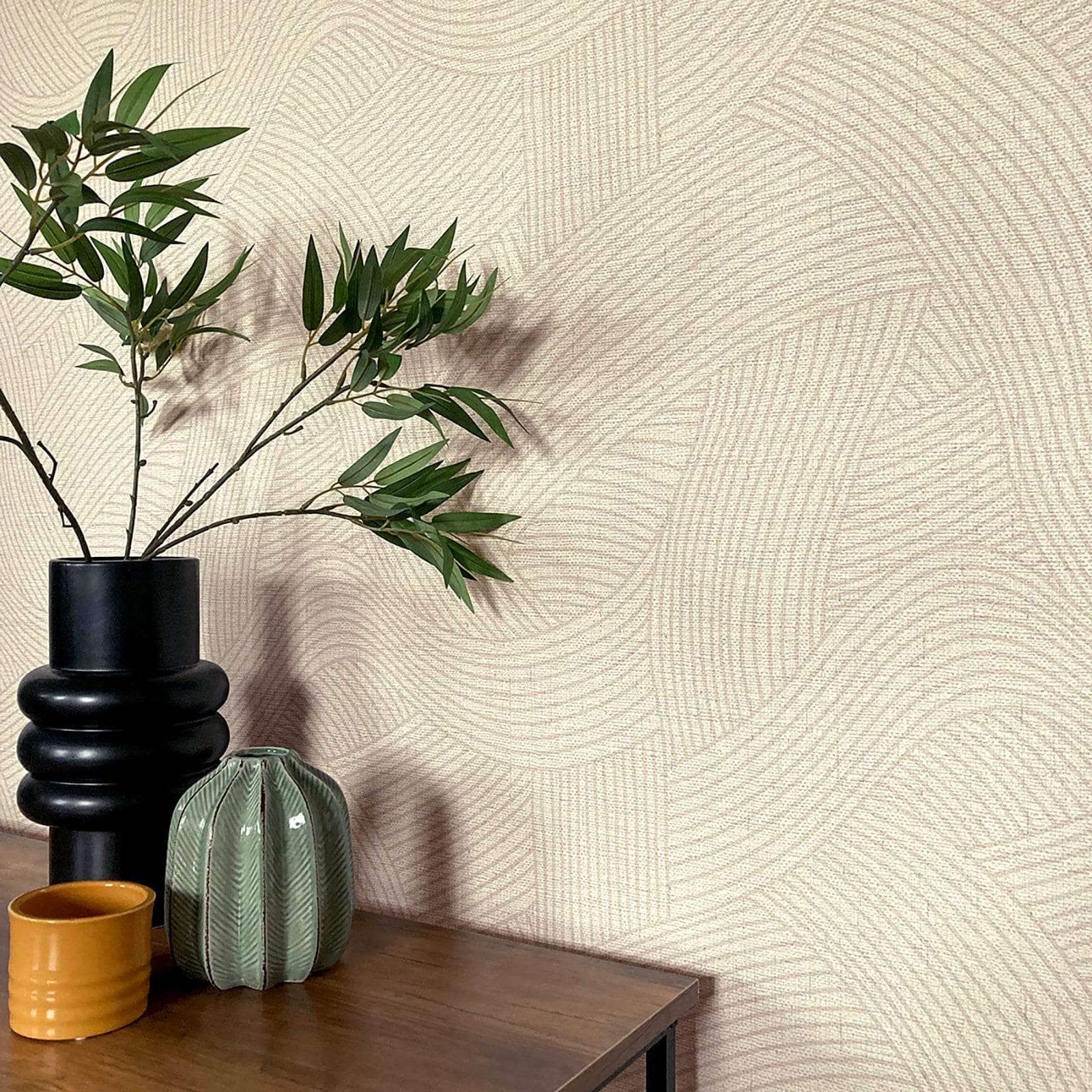 Belgravia Maya Geometric Cream Wallpaper 1727 Taskers Online Store