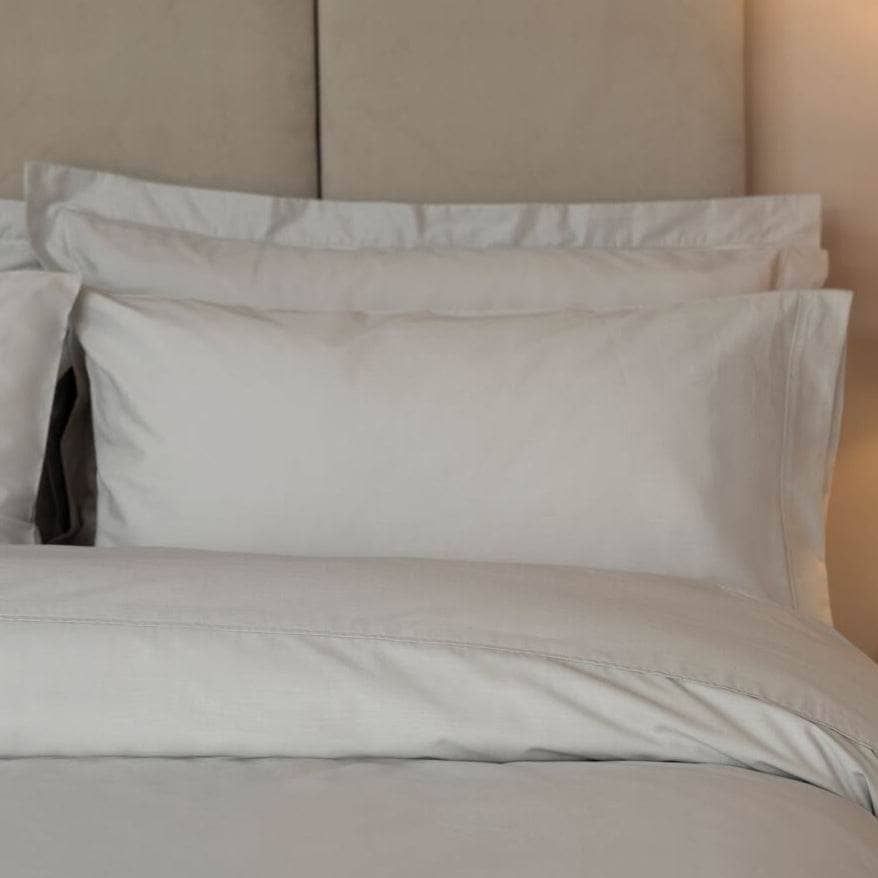 Homeware - Egyptian Cotton 200 Count Housewife Pillowcase Pair - Platinum - 60009908