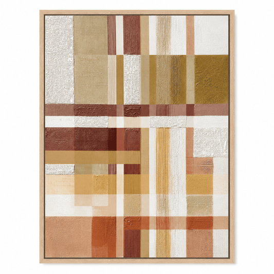 21280 Canvas Painting Light Wood Frame - 70 x 100cm