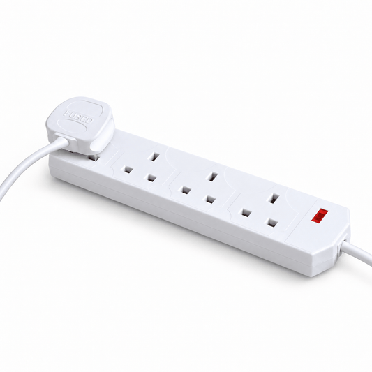 Christmas - 4 Plug Extensions Lead - 2m - 60487832
