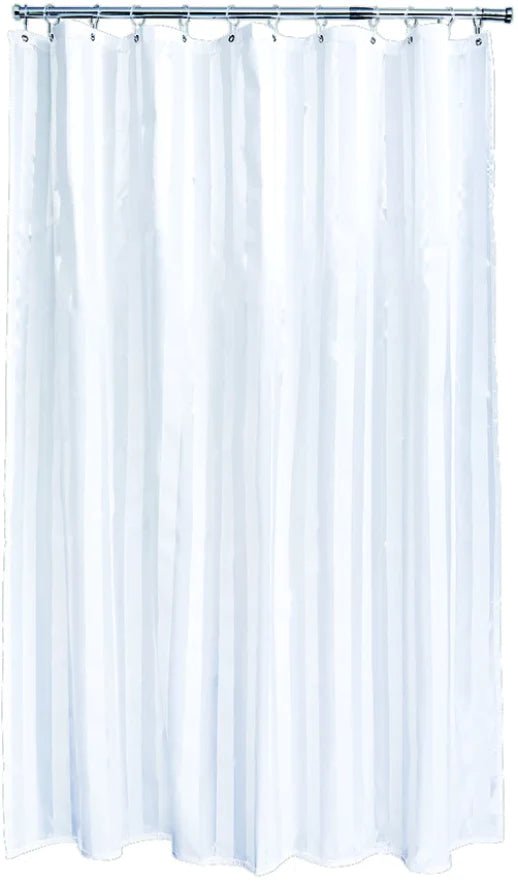Bathroom  -  Shower Curtain Oxford White  -  50080391