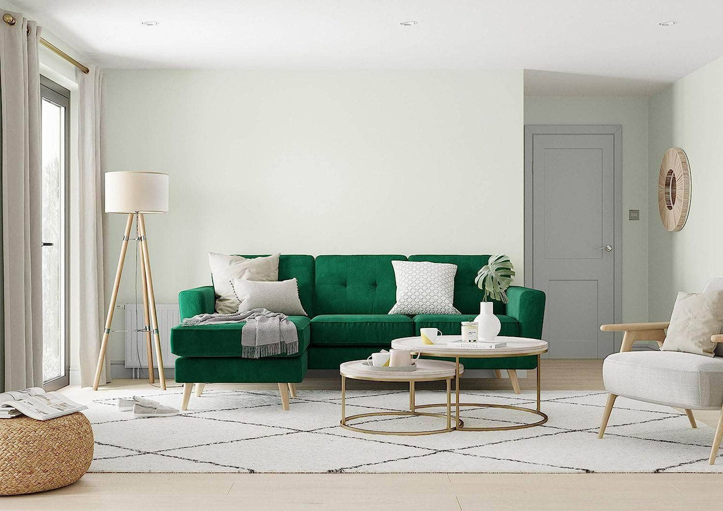 Paint - Dulux Easycare Matt Emulsion 2.5L - Apple White - 50141802