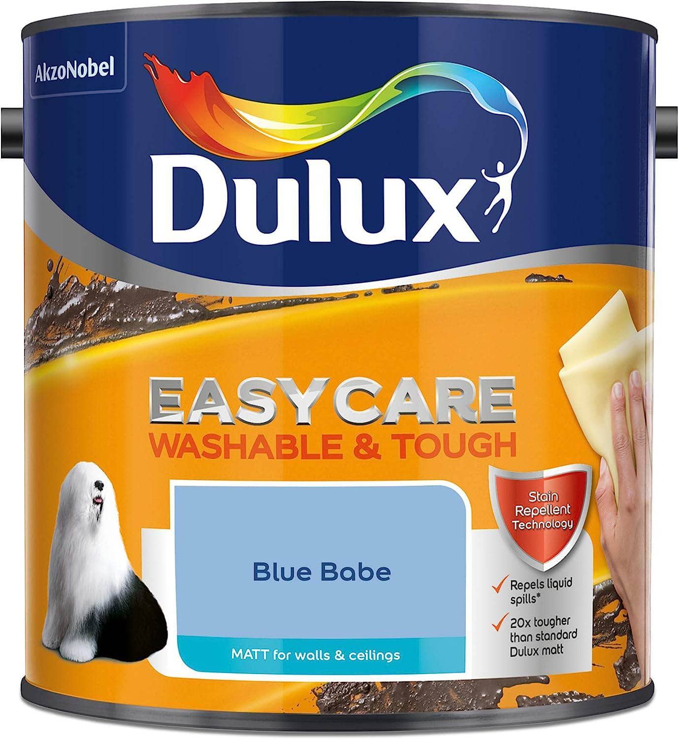 - Du Easy Care Wash Mat 2.5L Blue Babe - 50141804