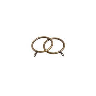 - Pristine Curtain Rings - Antique Brass - 50149853