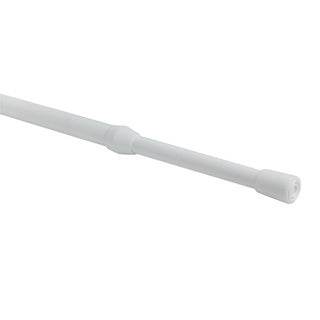 Homeware - Simply Twist & Lock Net Curtain Rod - White -