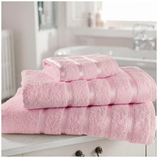 Bathroom  -  Kensington Blush Pink Egyptian Cotton Towels  - 