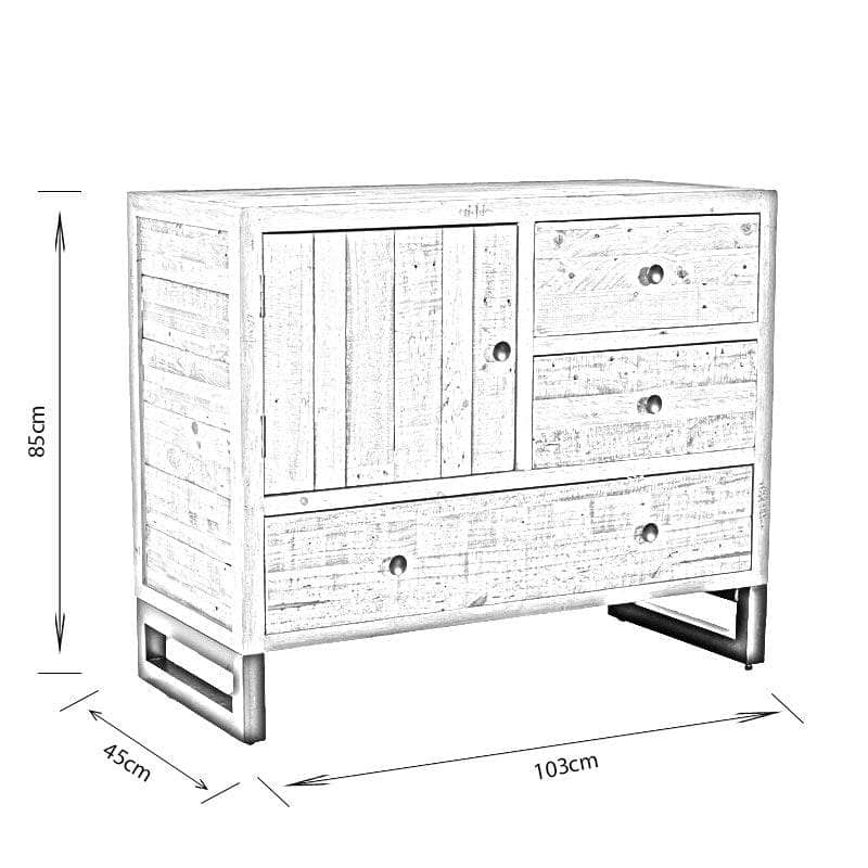 Furniture - Lincoln Narrow Sideboard - 50151748