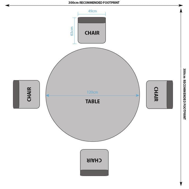 Furniture - Lincoln Oak Round Dining Table Set - 50151775