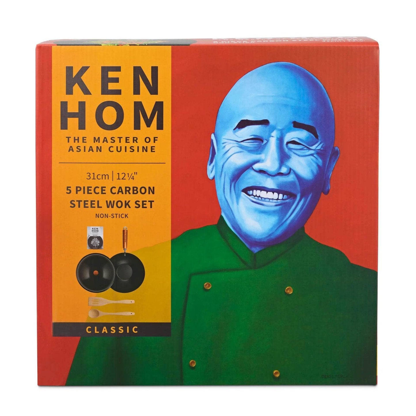  -  Ken Hom Classic Wok Set 5P 31Cm  -  50153539