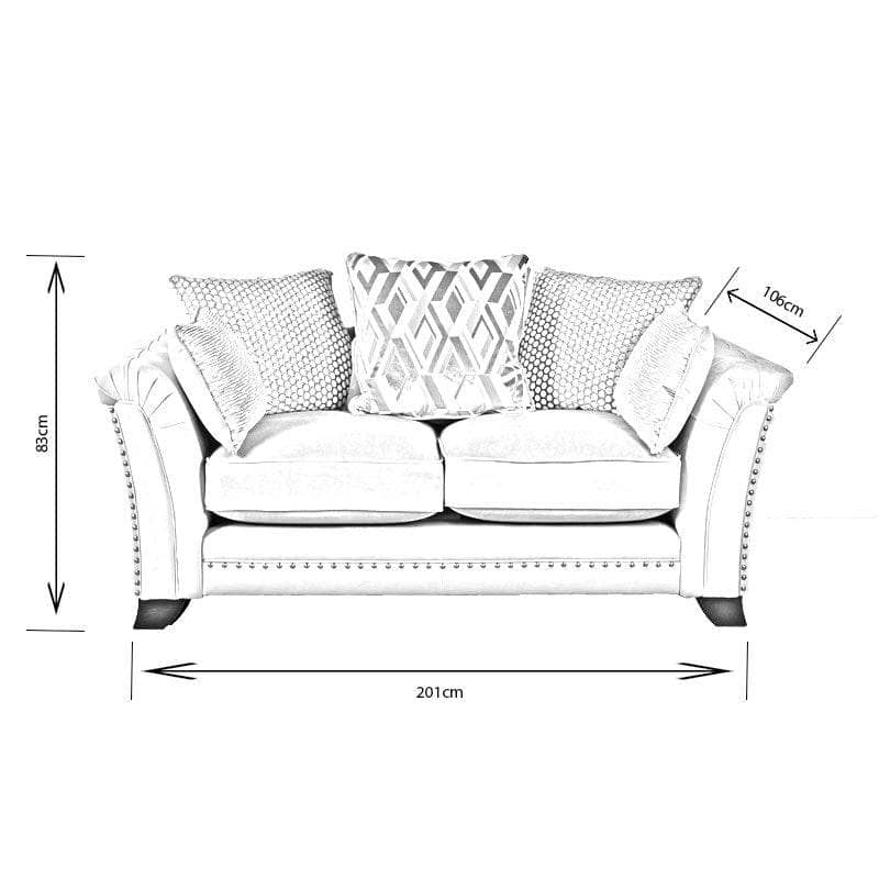 Furniture  -  Florence 2 Seat Sofa  -  50155847