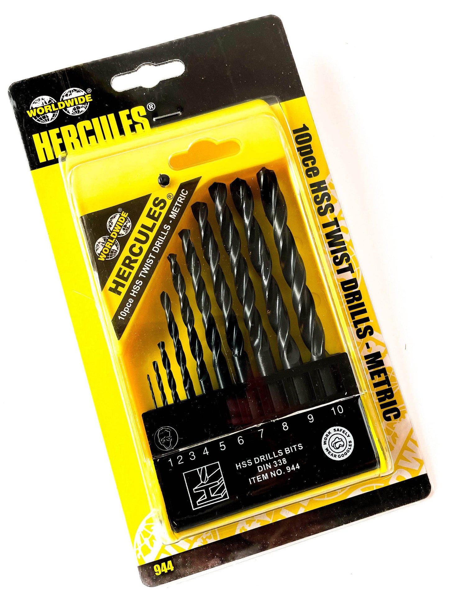 DIY - HSS Twist Drills-Metric - 10 Piece - 50156319