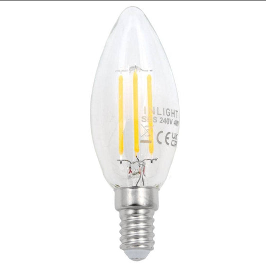 Lights  -  Forum Warm White Candle Bulb Inl36012  -  60007136