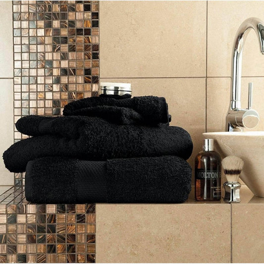 Bathroom  -  Miami Black Egyptian Cotton Towels  - 