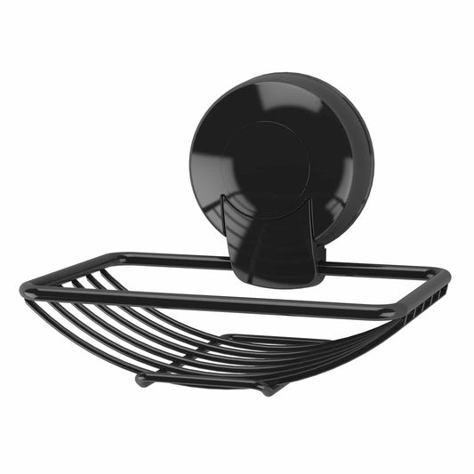 Homeware  -  Suctionloc Soap Basket Black  -  60002429