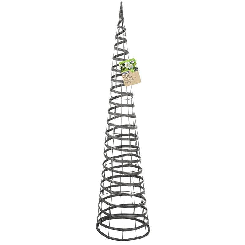 Gardening - Smart Faux Rattan Obelisk Slate 1.5M - 60002563