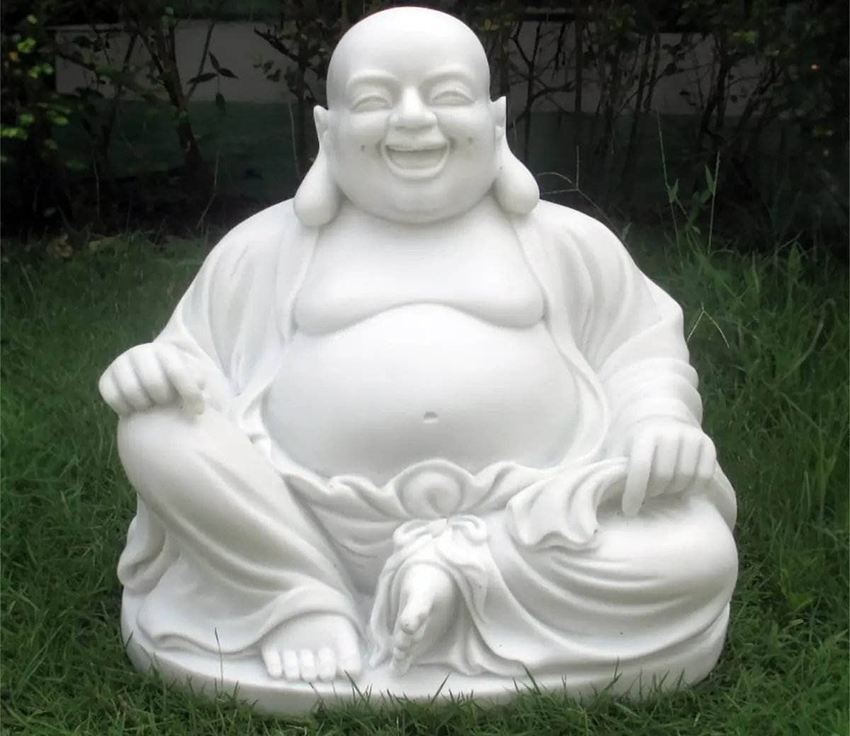 Gardening - Laughing Buddah White - 45cm - 60004354