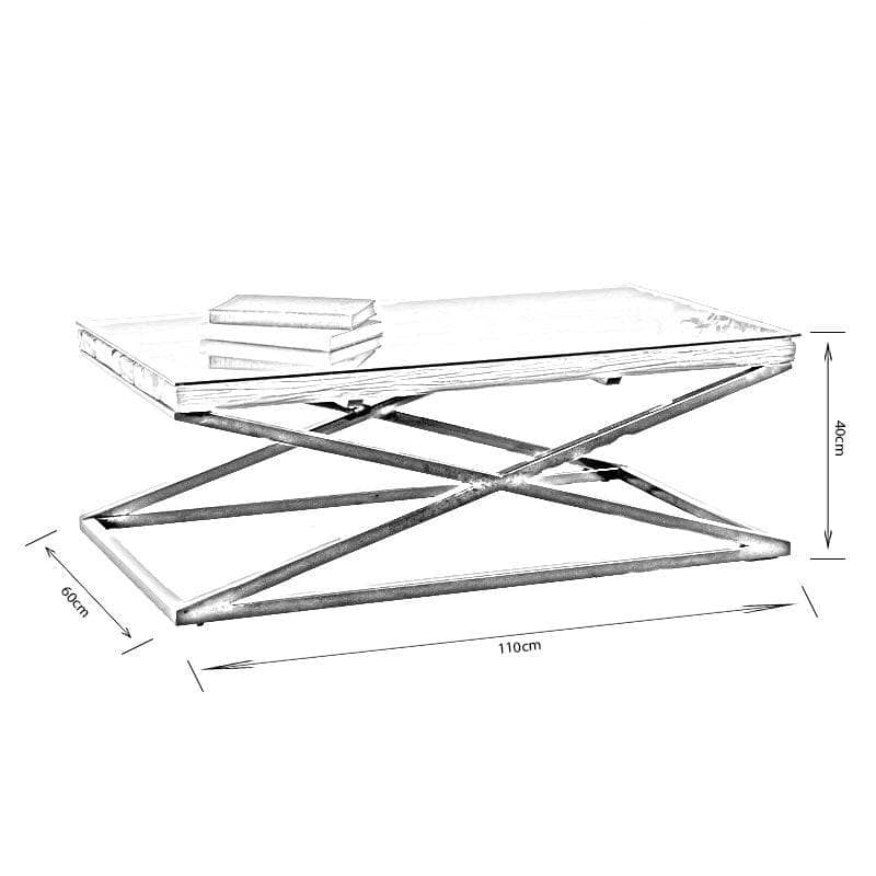 Furniture - Bella Wood Coffee Table - 60004571