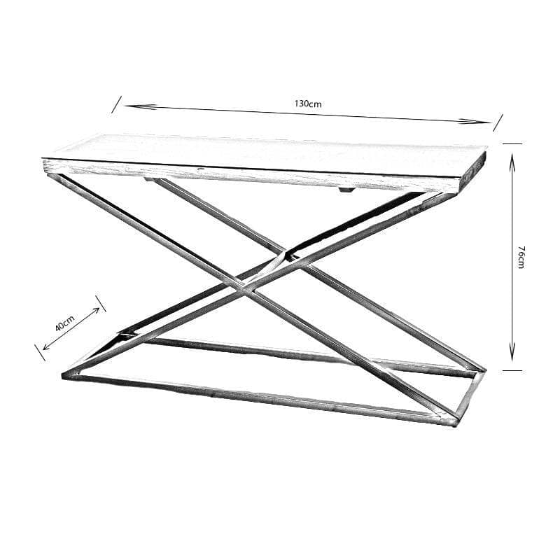 Furniture - Bella Wood Console Table - 60004572