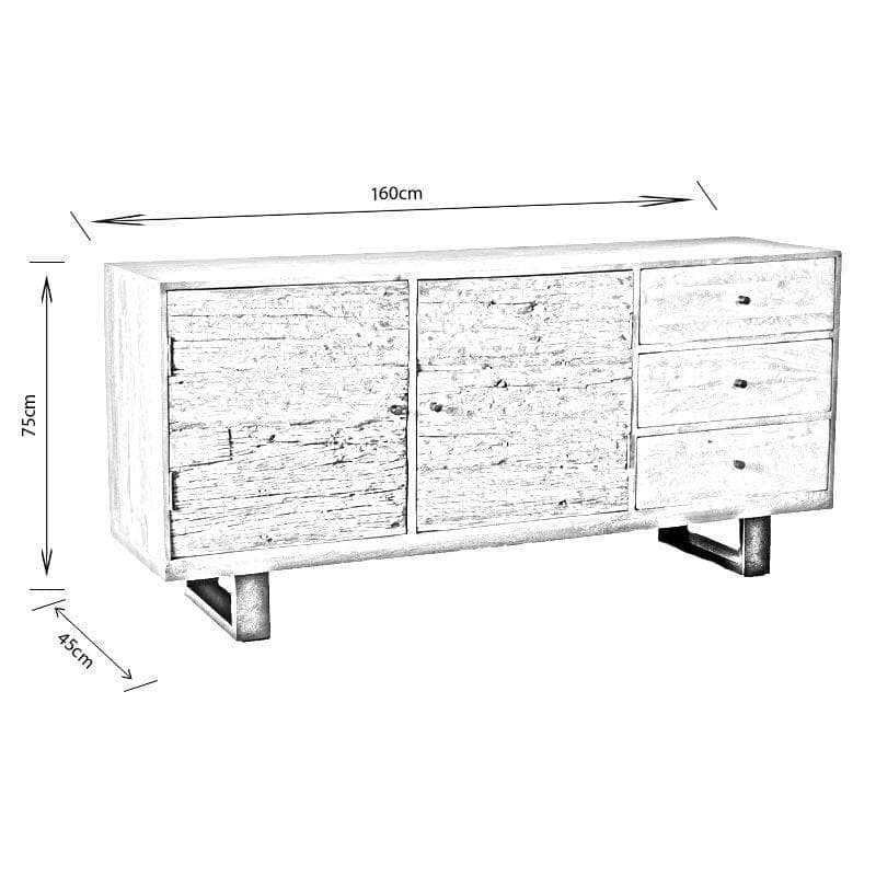 Furniture - Bella Wood Sideboard - 60004574