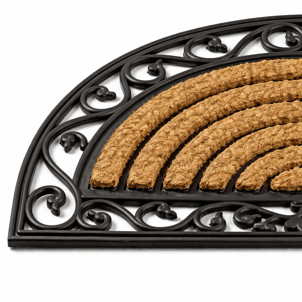Gardening - Combi Scraper Half Moon Doormat - 75 x 45cm - 60007143
