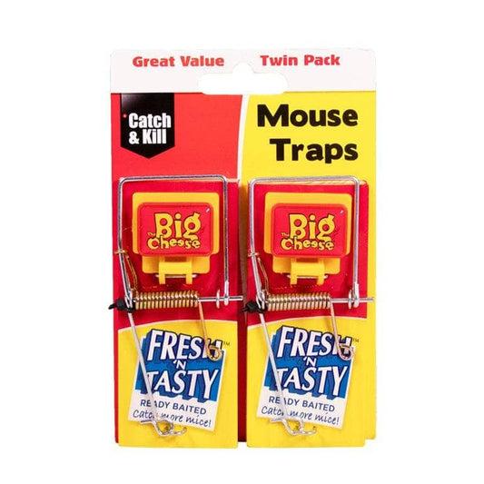 Gardening  -  Baited Mouse Trap Twin Pack  -  60007454