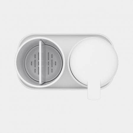 Homeware  -  Bathroom Accessory Set Of 3 - White  -  60007577
