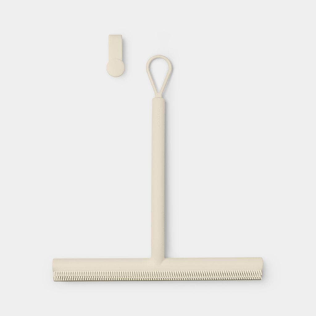 Homeware - Shower Squeege With Hanging Hook - Soft Beige - 60007583