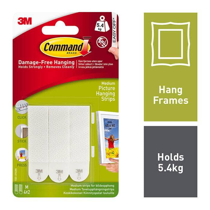 Pictures - Command Medium Picture Hanging Strips - 4 Pack - 60007890