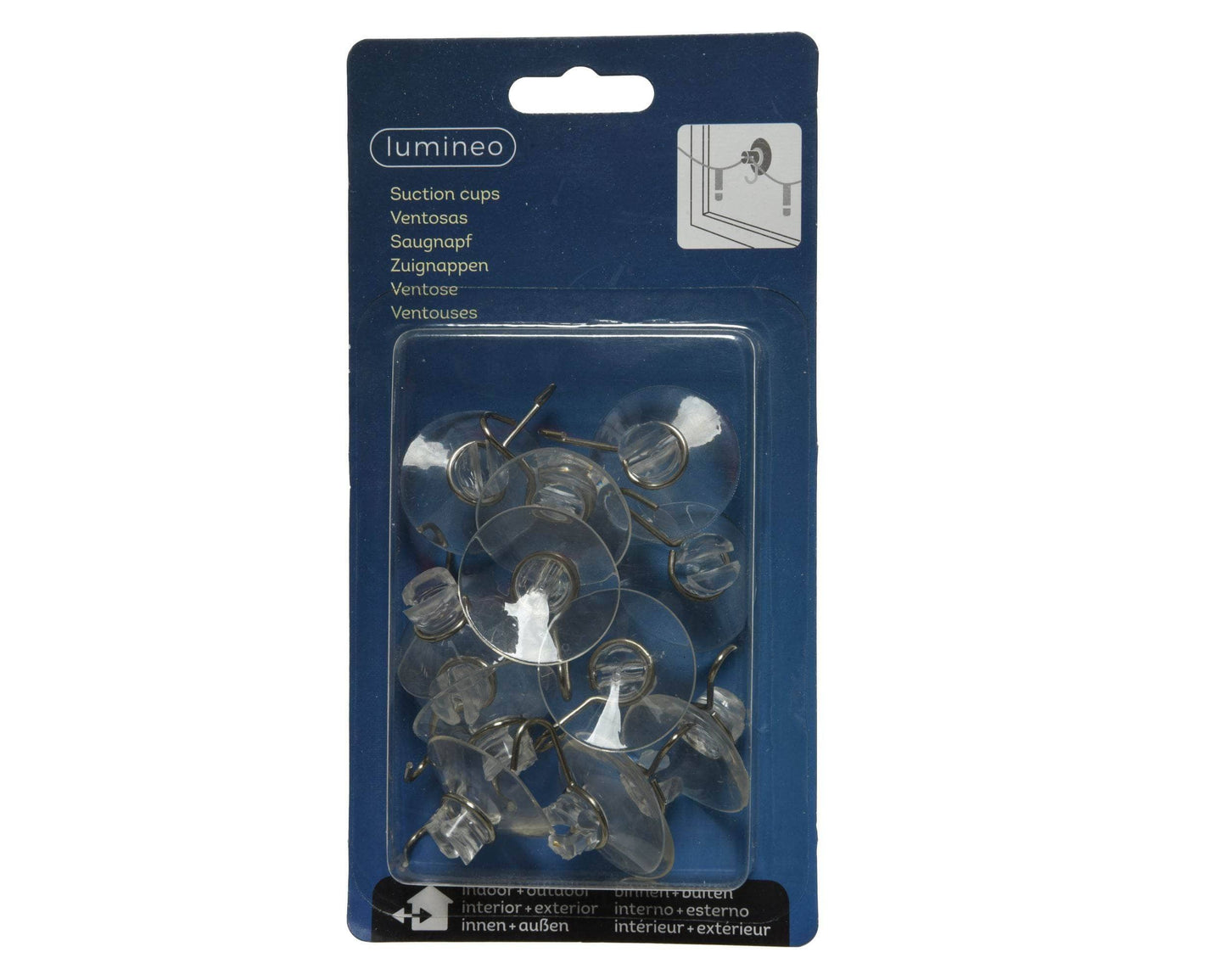 Christmas - Clear Outdoor Suction Cups - 60008536