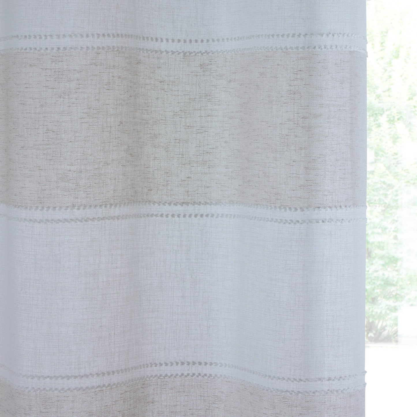 Homeware - Santorini Panel Curtain - Natural - 60009103