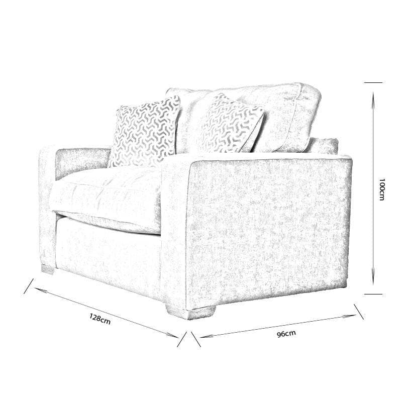 Furniture - Bruges Snuggler - Grey - 60009705