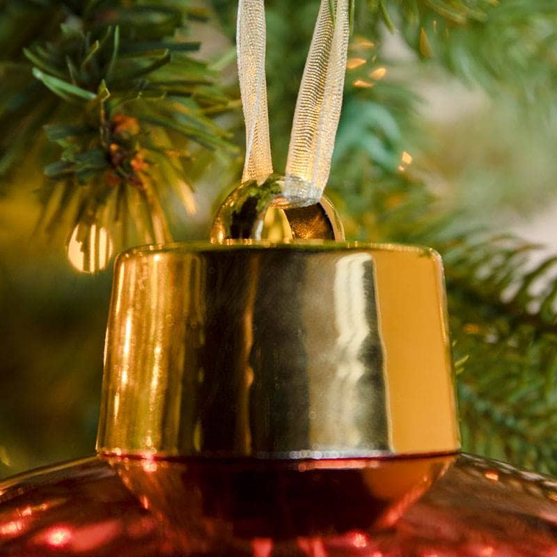 Christmas - Red Shiny XL Bauble - 25cm - 60011119