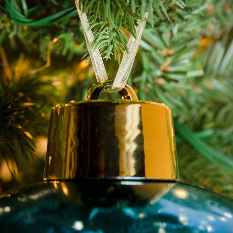 Christmas - Blue Shiny XL Bauble - 25cm - 60011121