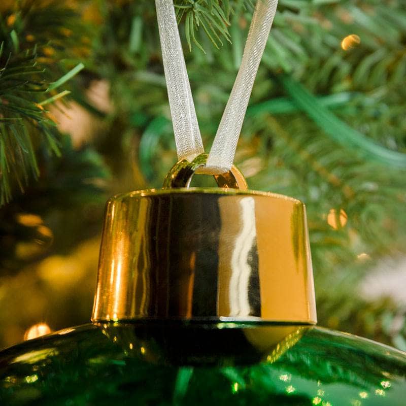 Christmas - Green Shiny XL Bauble - 25cm - 60011120
