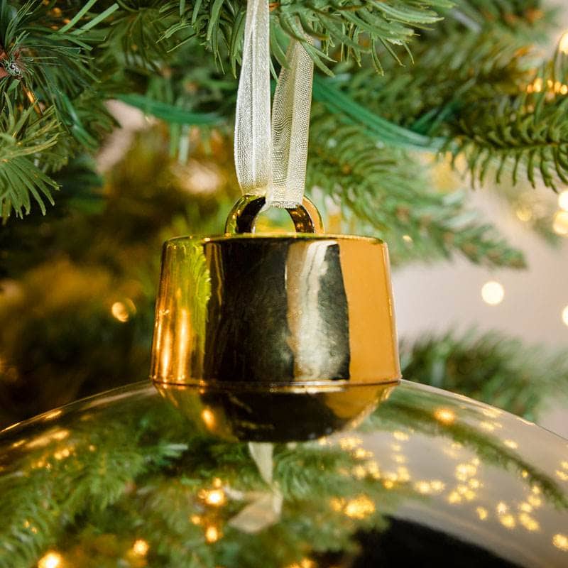 Christmas - Champagne Shiny XL Bauble - 25cm - 60011122