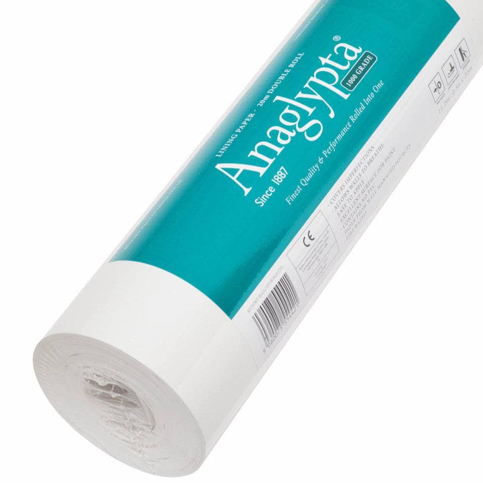 Wallpaper - Anaglypta B72 1000 Double Lining Paper - 60011397