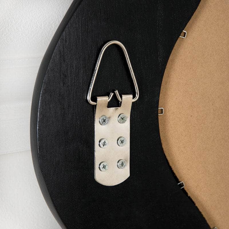 Mirrors - Arched Wave Mirror - Matt Black - 60011571