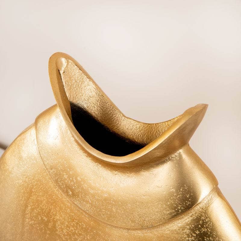 Homeware - Gold Metal Vase - 32cm - 60011708