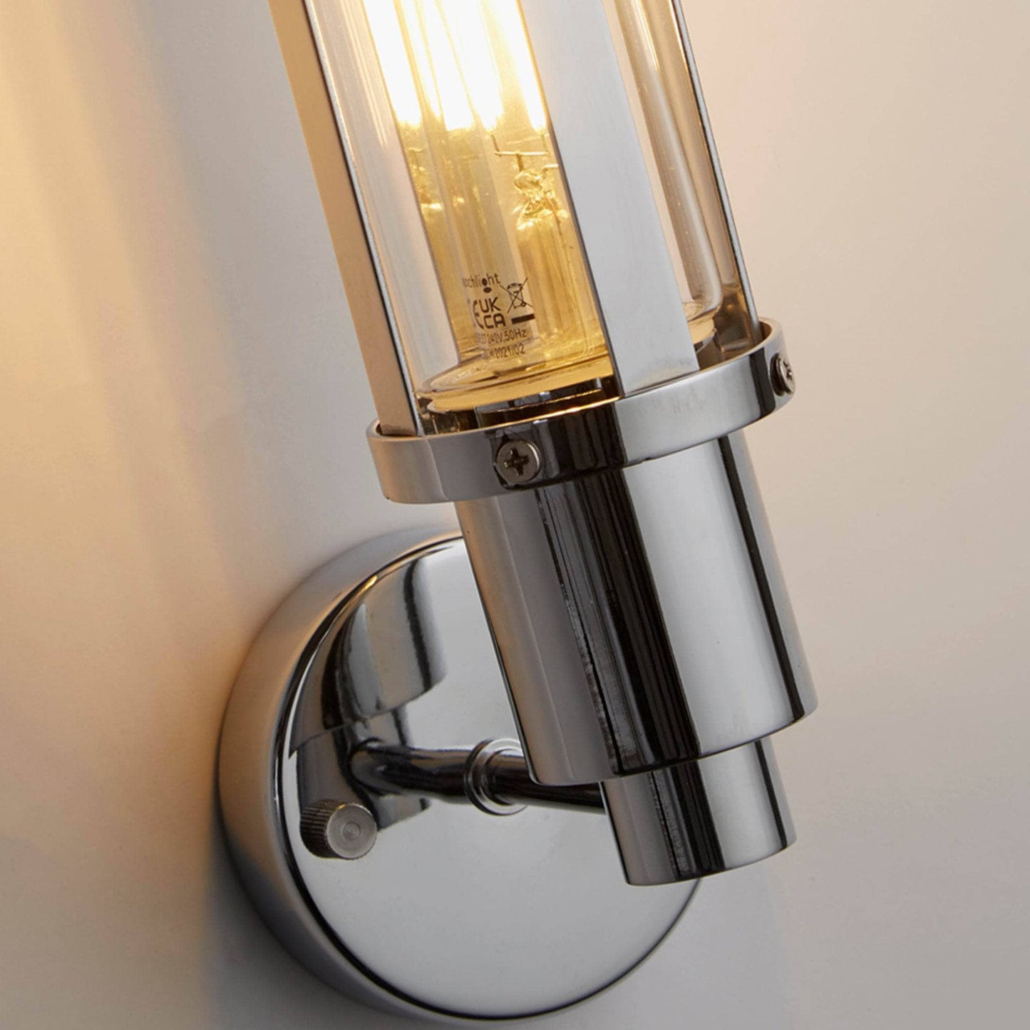 Lights - Turin Bathroom Wall Light - Chrome - 60012046