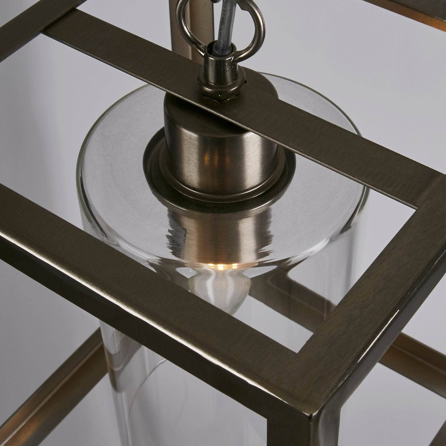 Lights - Bergamo Pendant Light - Satin Silver - 60012047