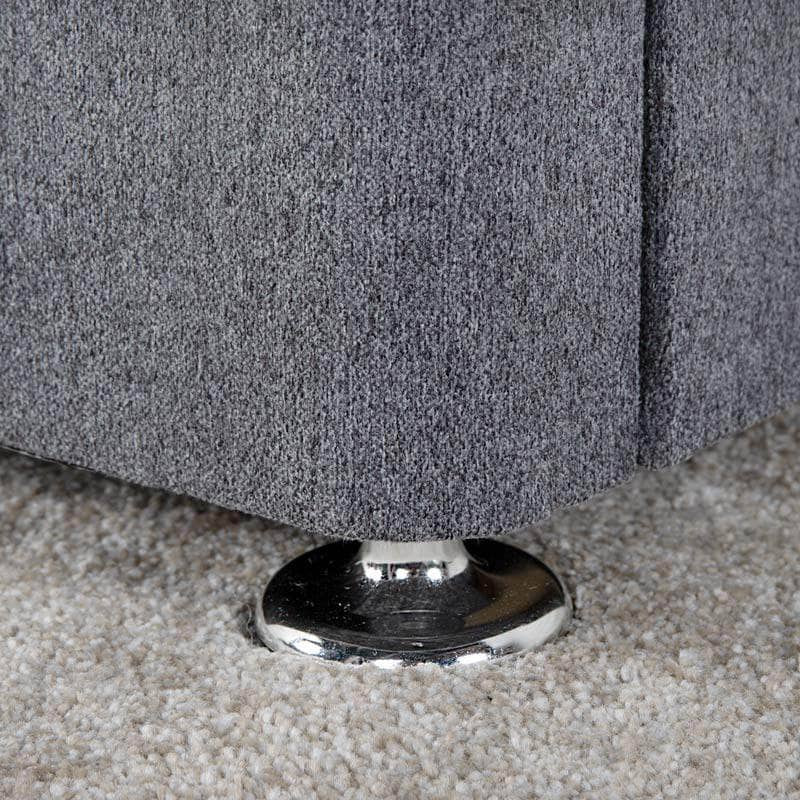 - Outlet Diamond Single Divan Set - Titanium - 60012102