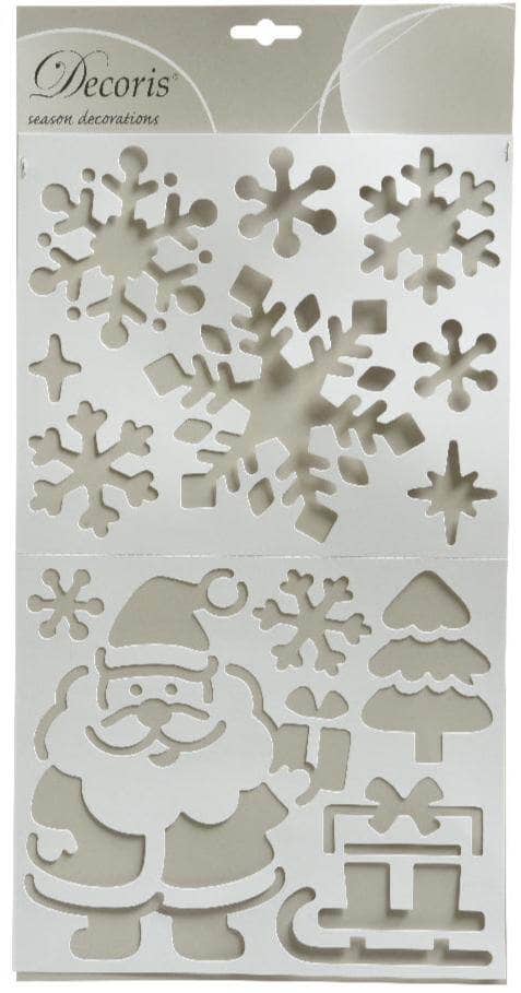 Christmas - Assorted Christmas Stencils - 47.5cm - 60012122