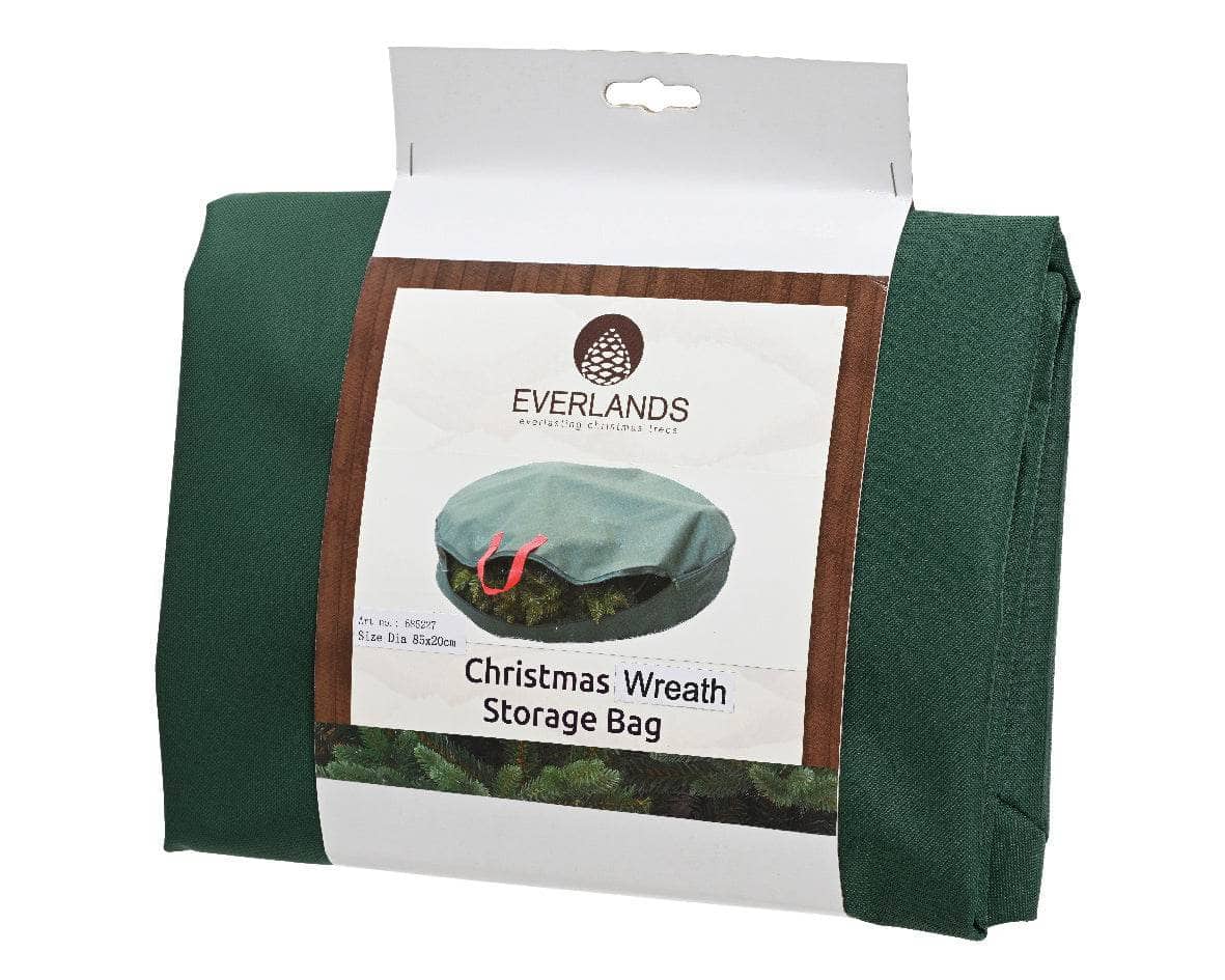 Christmas - Green Christmas Wreath Storage Bag - 80cm - 60012135