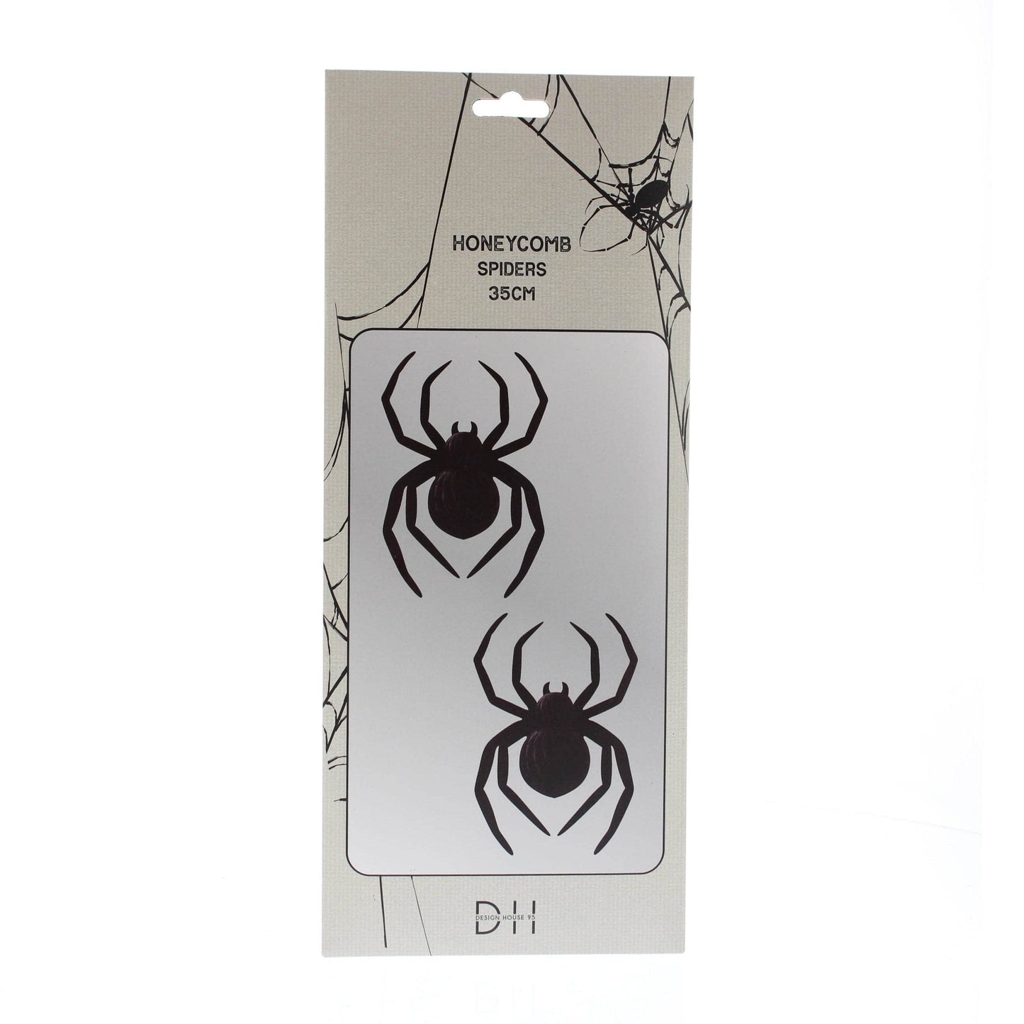Homeware - Honeycomb Paper Spiders - 2 Pack - 60012188