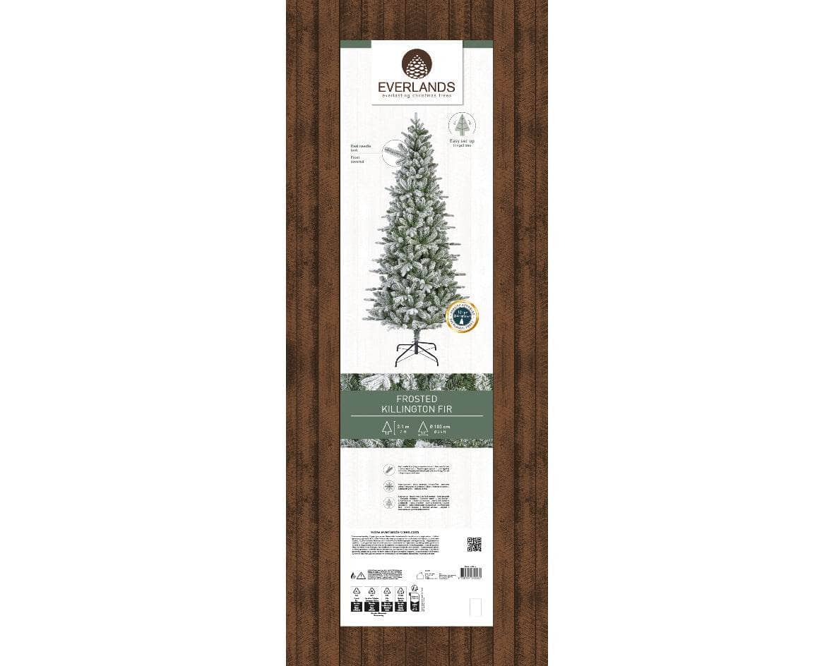 Christmas - Killington Fir Frosted Christmas Tree - 7ft - 60012262