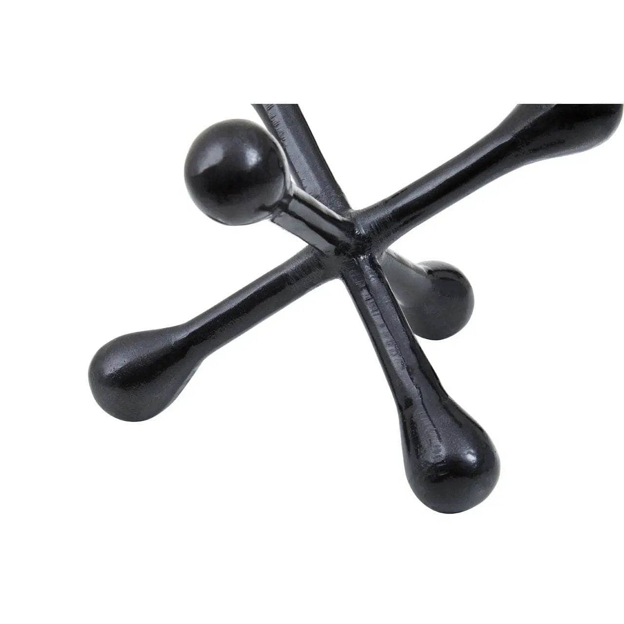 Homeware - Prato Nickel Finish Jack Sculpture - Black - 60012312