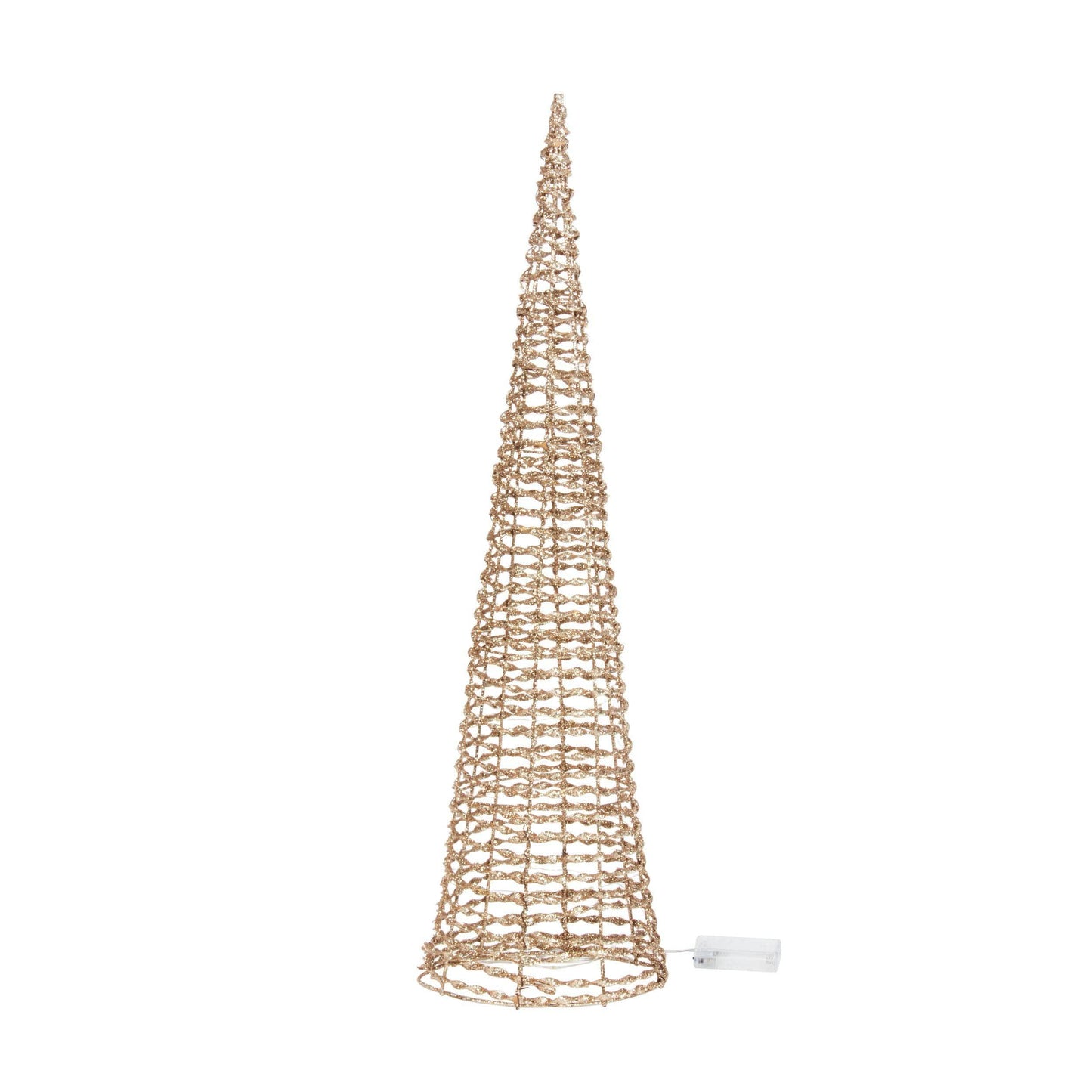 Christmas - Gold GlitterTwist Tree - Set of 3 - 60012365