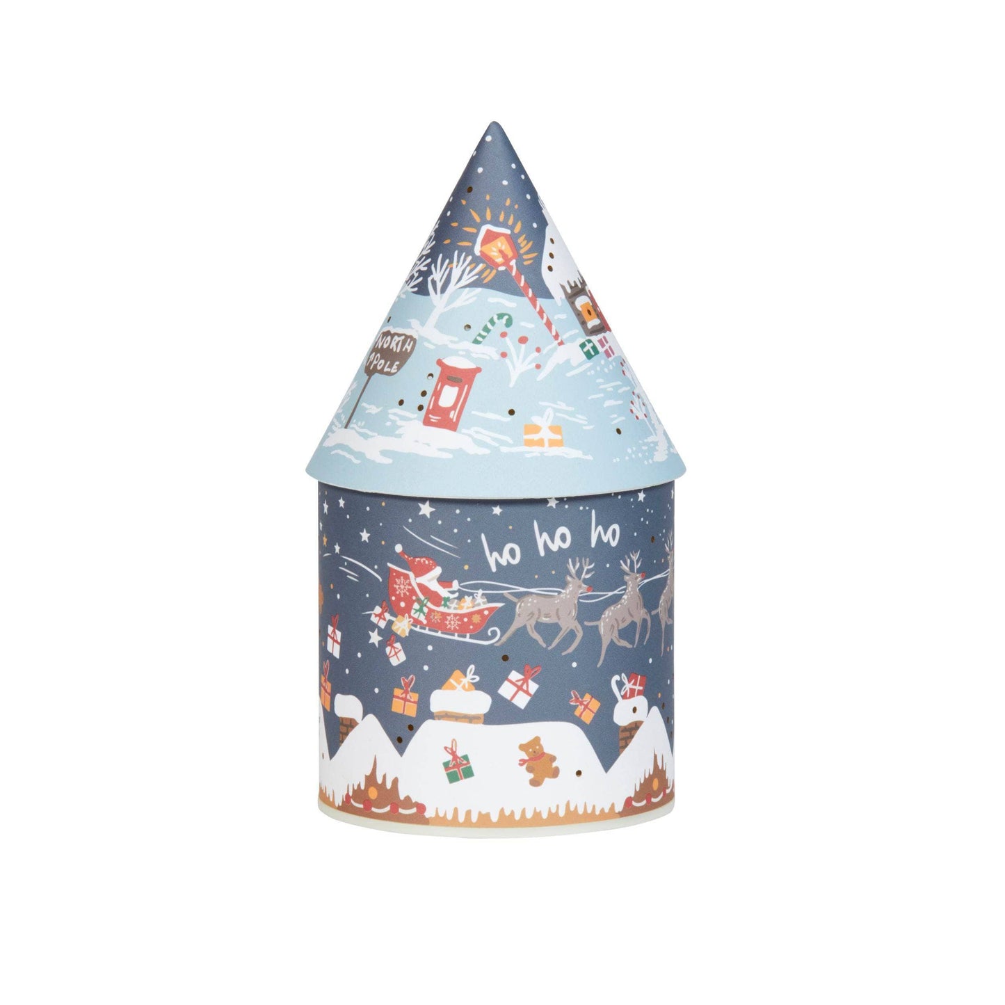 Christmas - Santa Sleigh Lantern - 20cm - 60012384